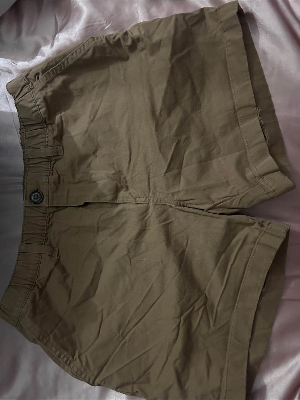 chubbies Dark Khaki Flat Front Men's Shorts 5.5”